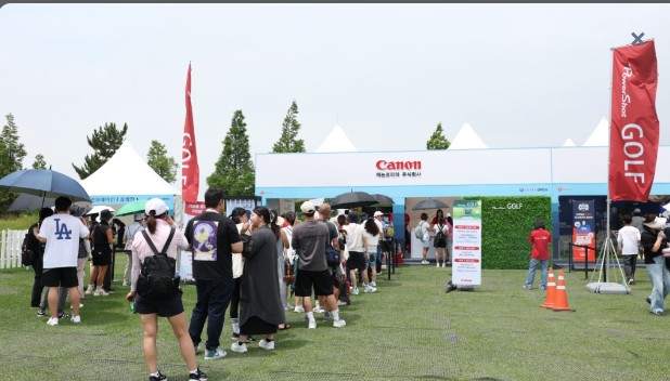 KLPGA 롯데오픈 캐논코리아부스